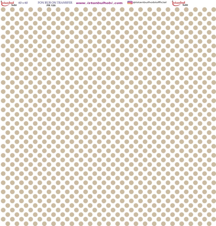 Fon Rub On Transfer 60x60cm FR125