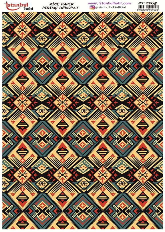 Pirinç Dekopaj Kağıdı 30x42cm PT-1265