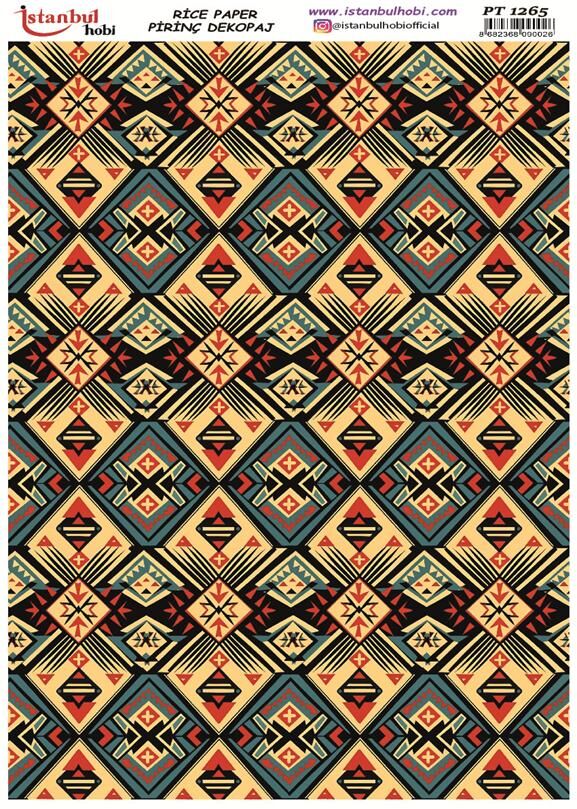 Pirinç Dekopaj Kağıdı 30x42cm PT-1265