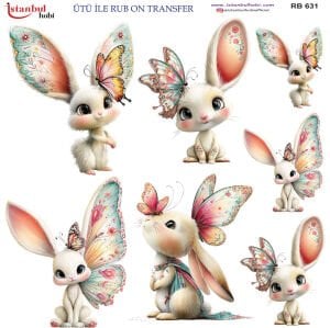 Ütü İle Rub On Transfer 30x30cm RB631