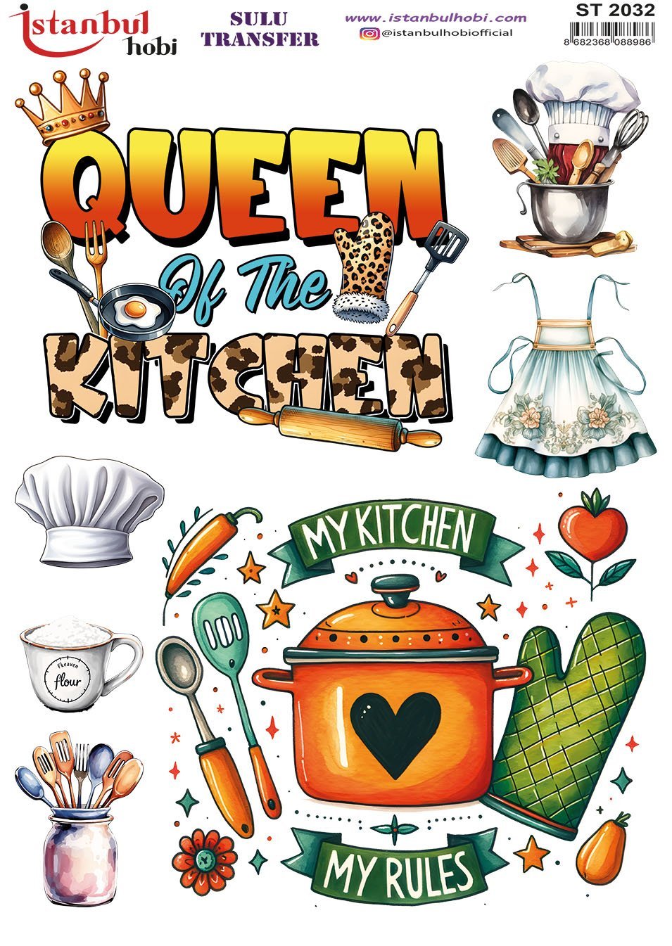 Sulu Transfer Kağıdı 25x35cm ST-2032