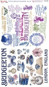 Ütü İle Rub On Transfer 30x50cm CK346