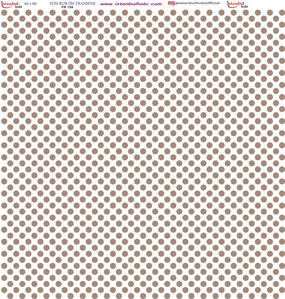 Fon Rub On Transfer 60x60cm FR126