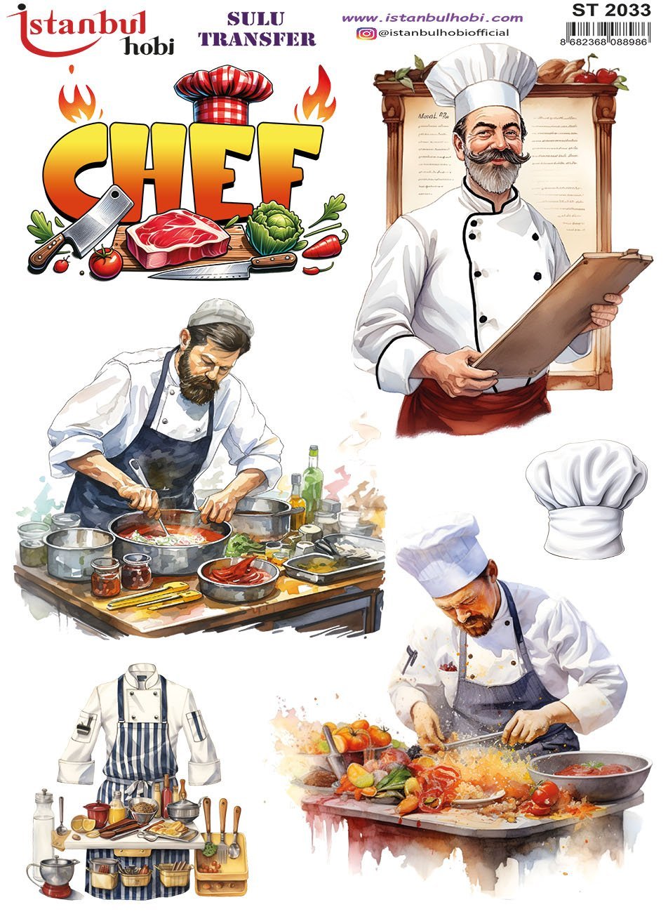 Sulu Transfer Kağıdı 25x35cm ST-2033