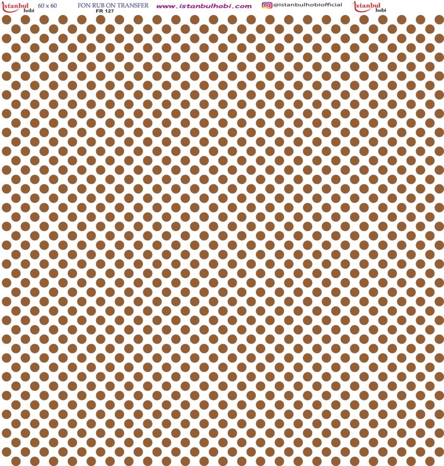 Fon Rub On Transfer 60x60cm FR127