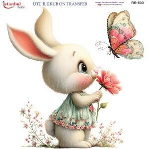 Ütü İle Rub On Transfer 30x30cm RB633
