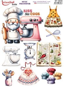 Sulu Transfer Kağıdı 25x35cm ST-2035