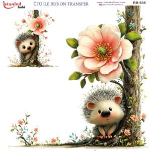 Ütü İle Rub On Transfer 30x30cm RB635