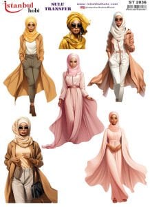 Sulu Transfer Kağıdı 25x35cm ST-2036