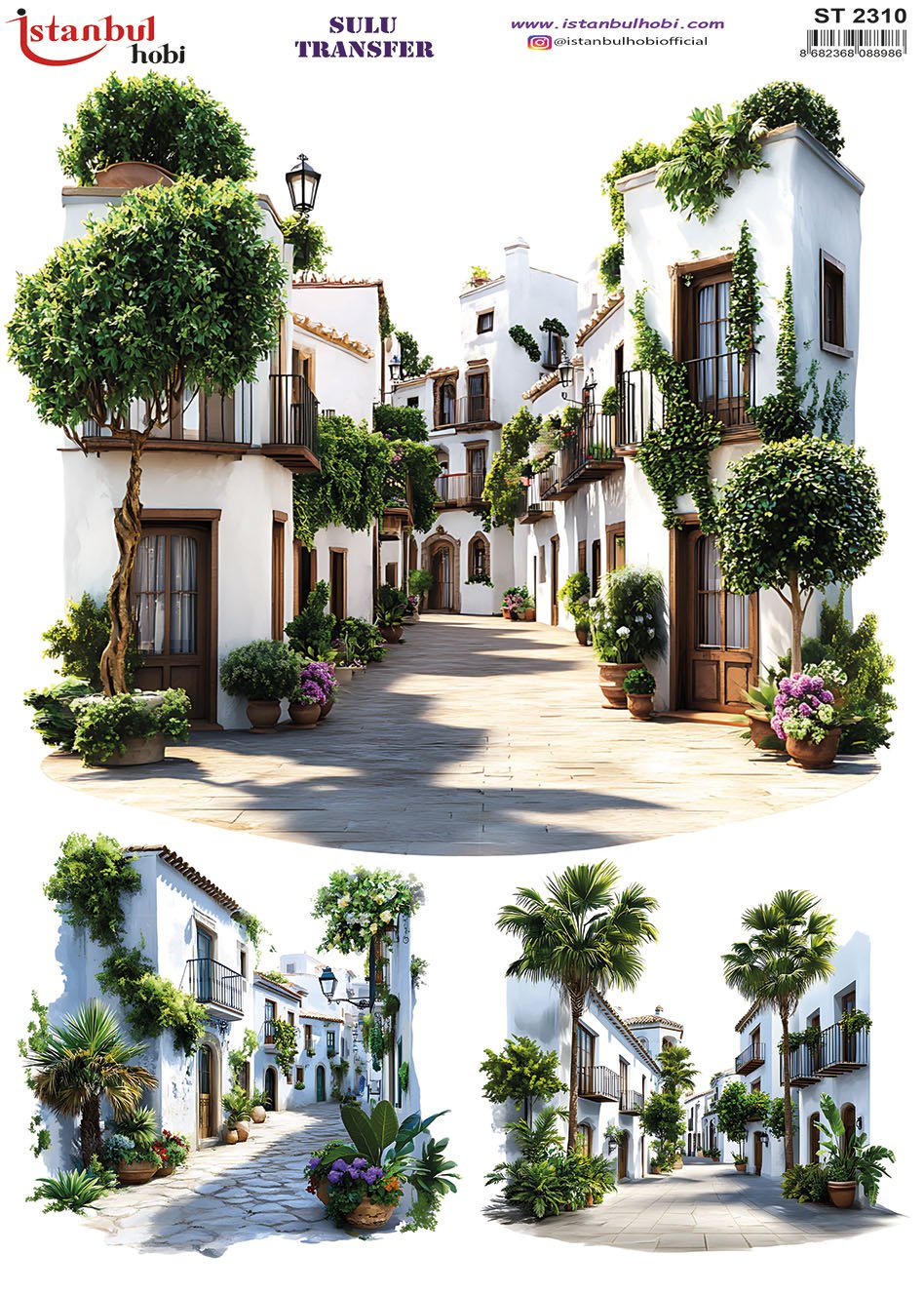 Sulu Transfer Kağıdı 25x35cm ST-2310