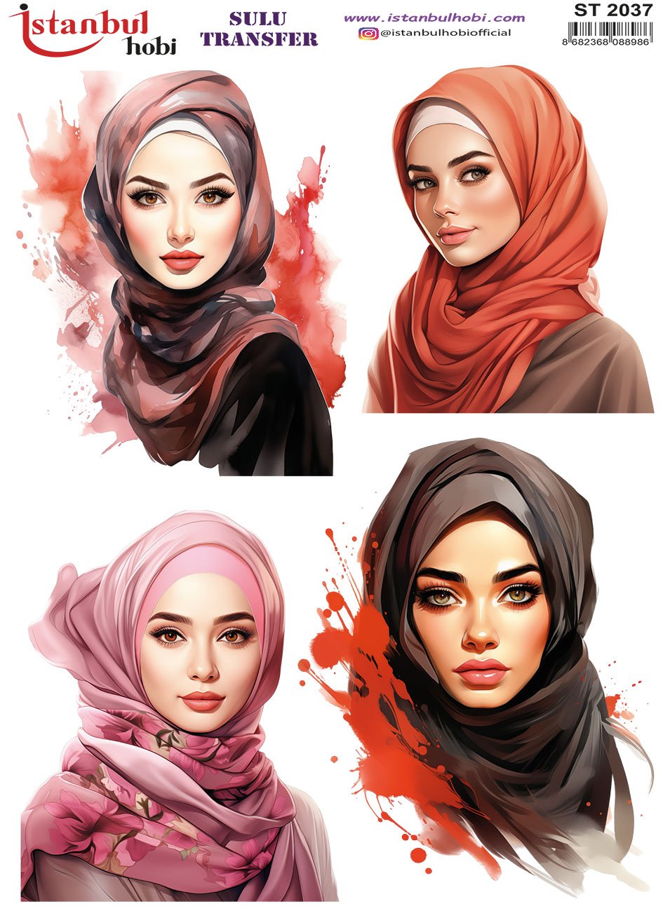 Sulu Transfer Kağıdı 25x35cm ST-2037