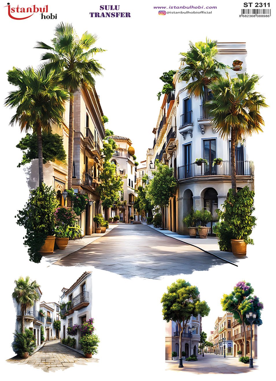 Sulu Transfer Kağıdı 25x35cm ST-2311