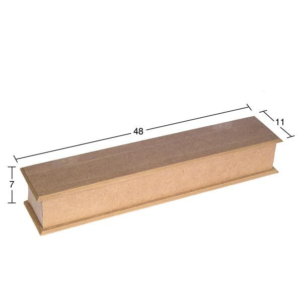 Ahşap Şiş Kutusu 48x11cm KU286