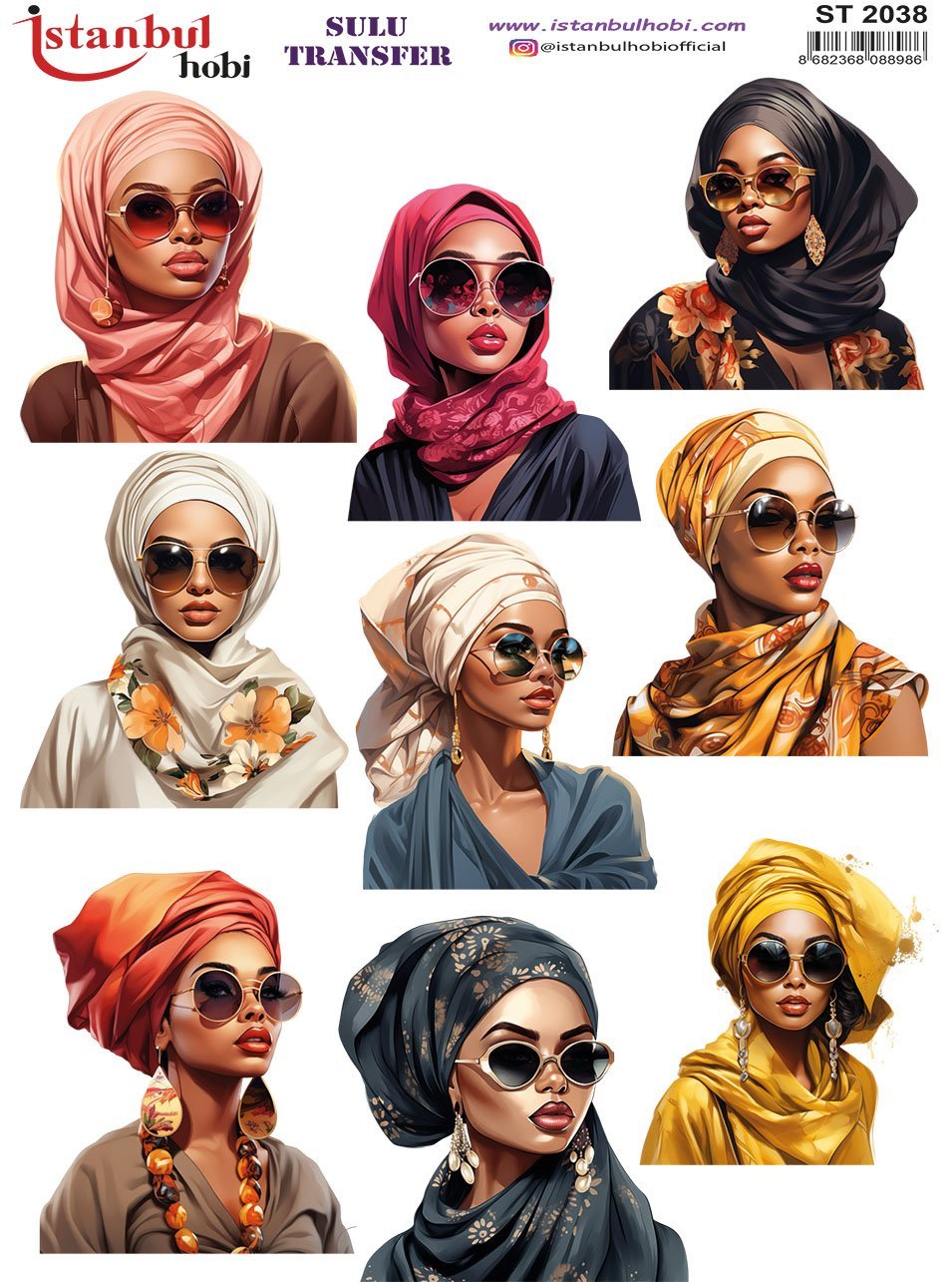 Sulu Transfer Kağıdı 25x35cm ST-2038