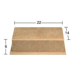 Ahşap Puro Kutu 22x14cm KU284