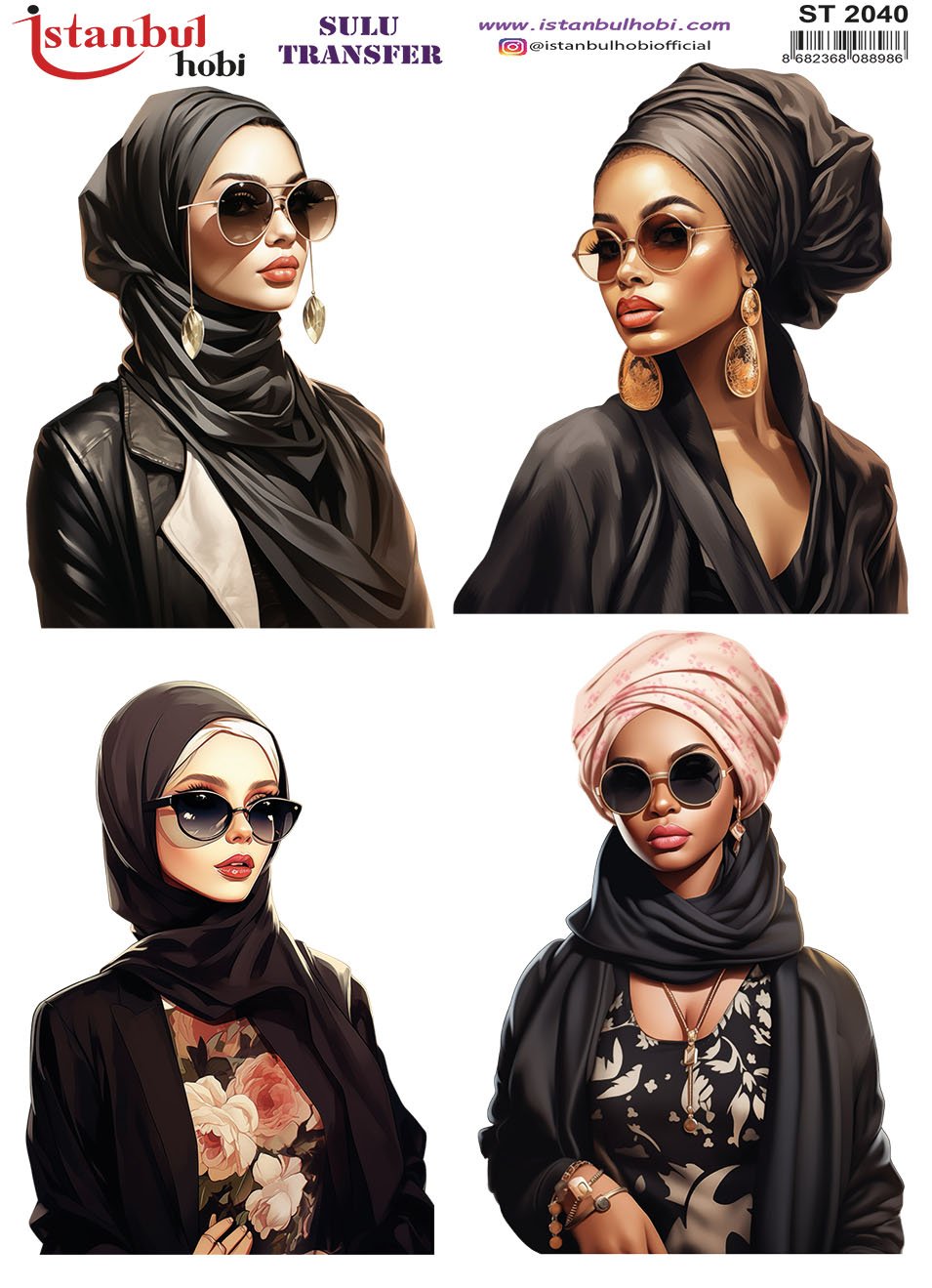 Sulu Transfer Kağıdı 25x35cm ST-2040