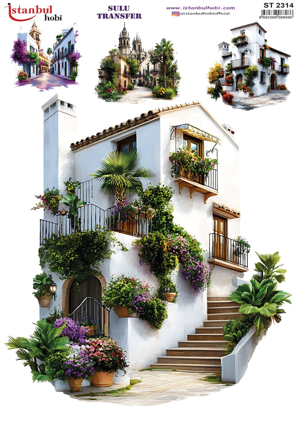 Sulu Transfer Kağıdı 25x35cm ST-2314