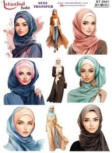 Sulu Transfer Kağıdı 25x35cm ST-2041