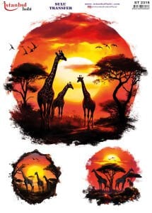 Sulu Transfer Kağıdı 25x35cm ST-2315