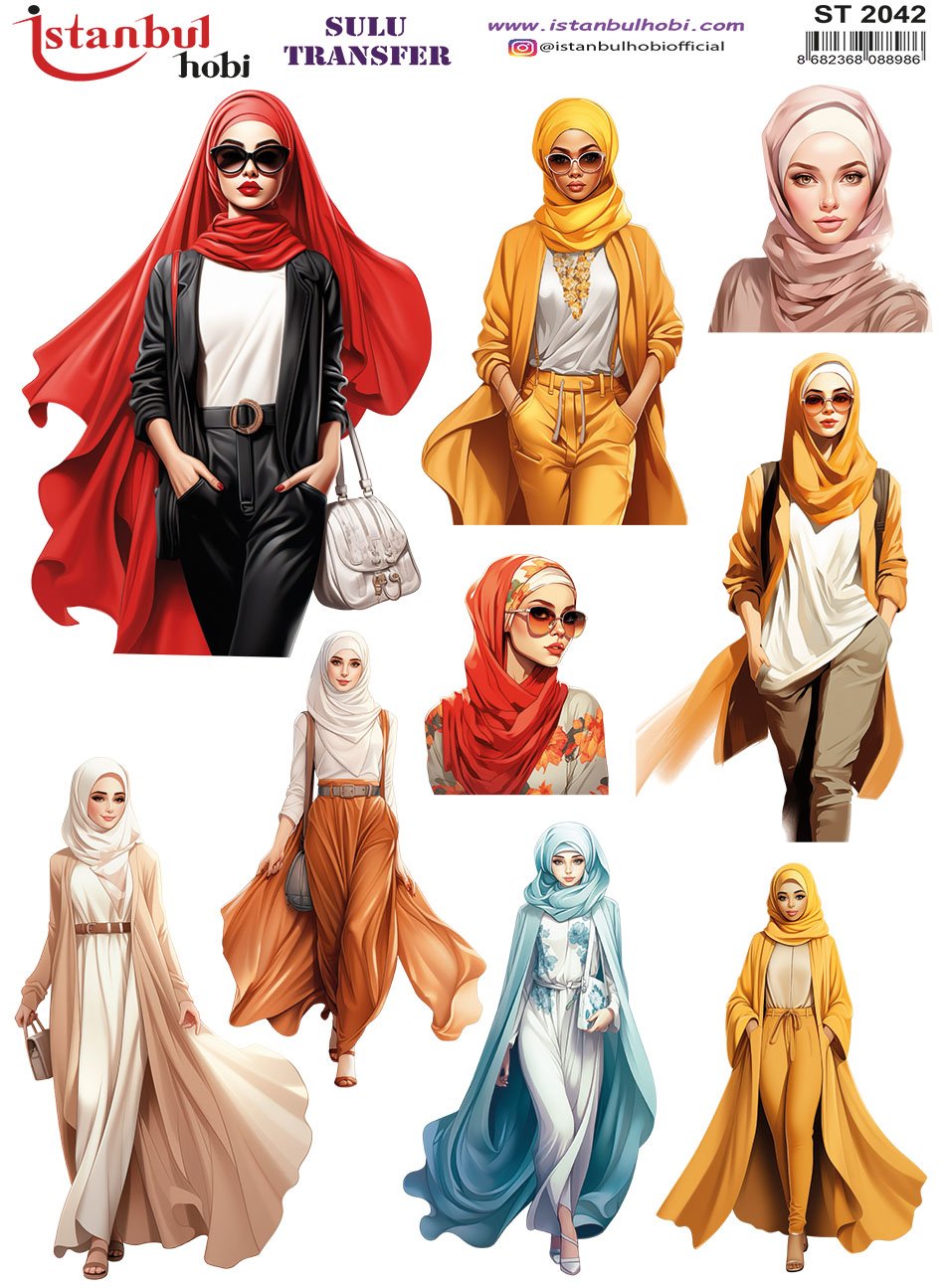 Sulu Transfer Kağıdı 25x35cm ST-2042