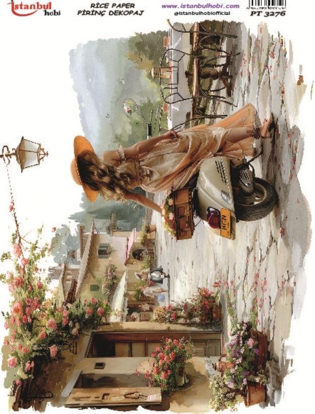 Pirinç Dekopaj Kağıdı 30x42cm PT-3276