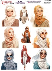 Sulu Transfer Kağıdı 25x35cm ST-2043