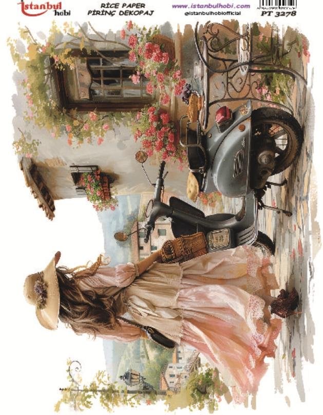 Pirinç Dekopaj Kağıdı 30x42cm PT-3278