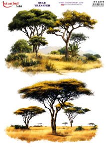 Sulu Transfer Kağıdı 25x35cm ST-2319