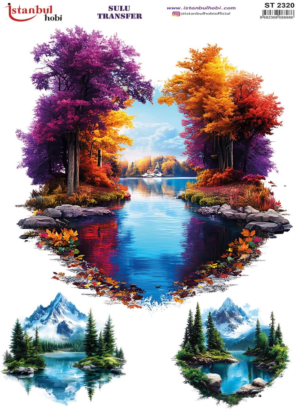 Sulu Transfer Kağıdı 25x35cm ST-2320