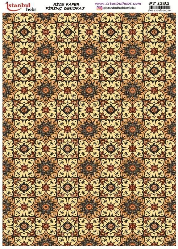 Pirinç Dekopaj Kağıdı 30x42cm PT-1282