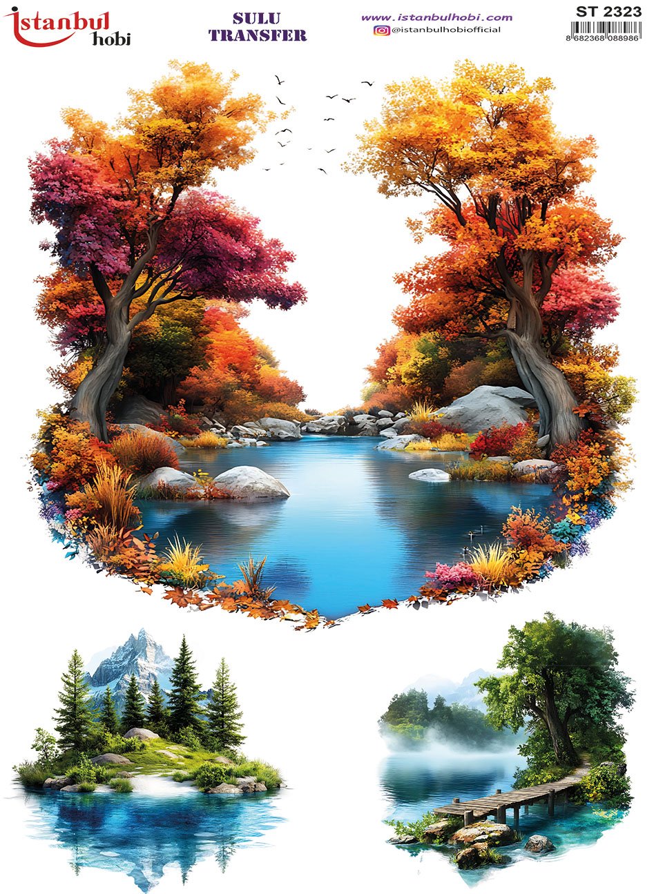 Sulu Transfer Kağıdı 25x35cm ST-2323