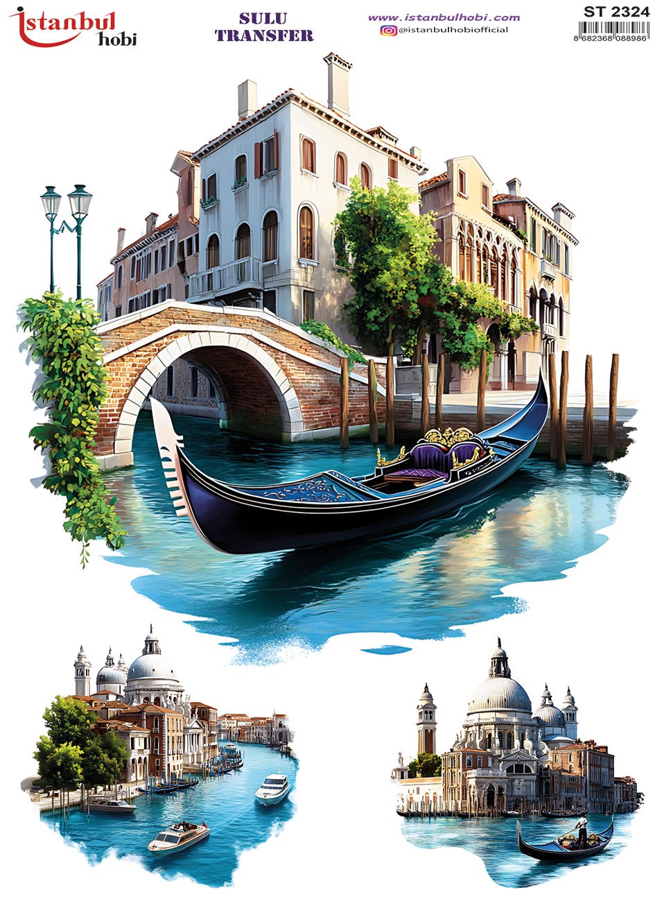 Sulu Transfer Kağıdı 25x35cm ST-2324