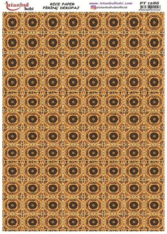 Pirinç Dekopaj Kağıdı 30x42cm PT-1286
