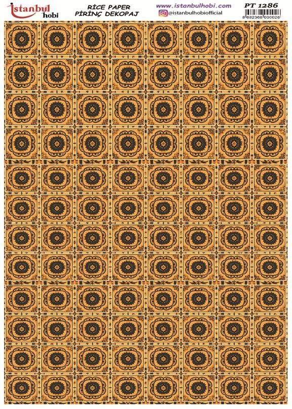 Pirinç Dekopaj Kağıdı 30x42cm PT-1286