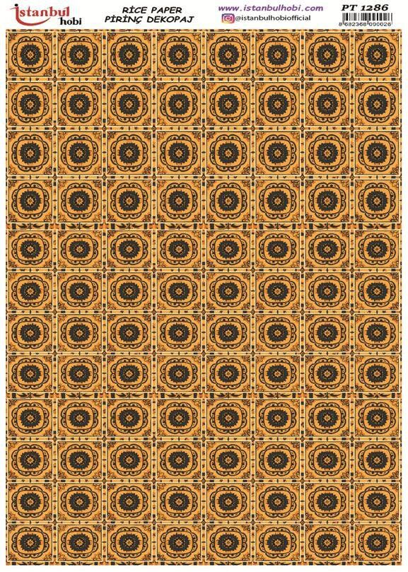 Pirinç Dekopaj Kağıdı 30x42cm PT-1286
