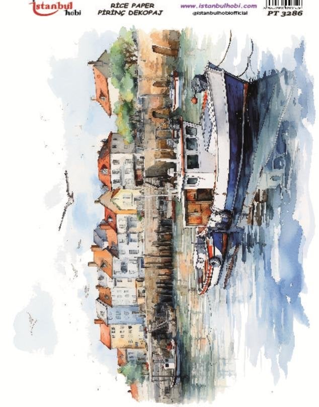 Pirinç Dekopaj Kağıdı 30x42cm PT-3286