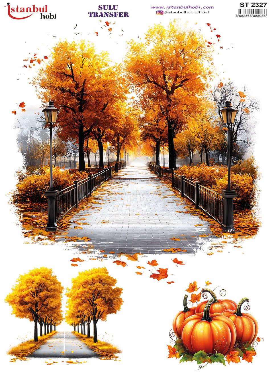 Sulu Transfer Kağıdı 25x35cm ST-2327