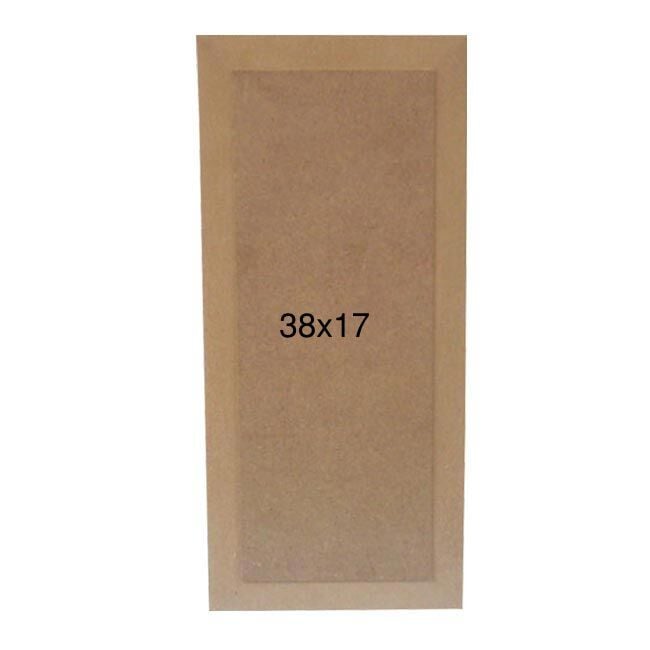 Ahşap Dikdörtgen Pano 38x17cm PA229