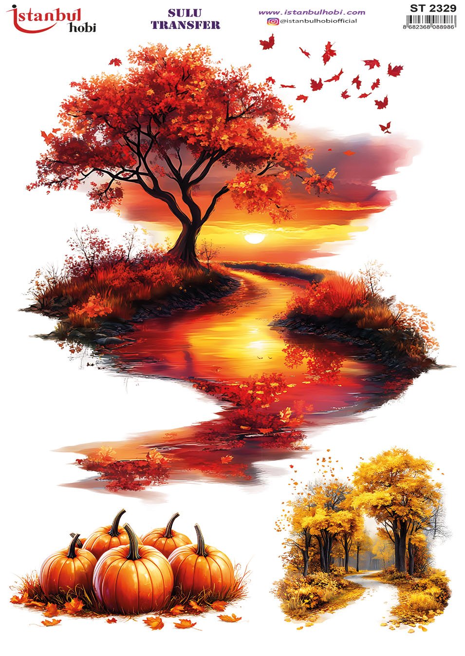 Sulu Transfer Kağıdı 25x35cm ST-2329