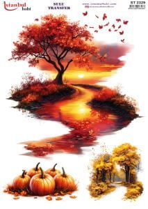 Sulu Transfer Kağıdı 25x35cm ST-2329