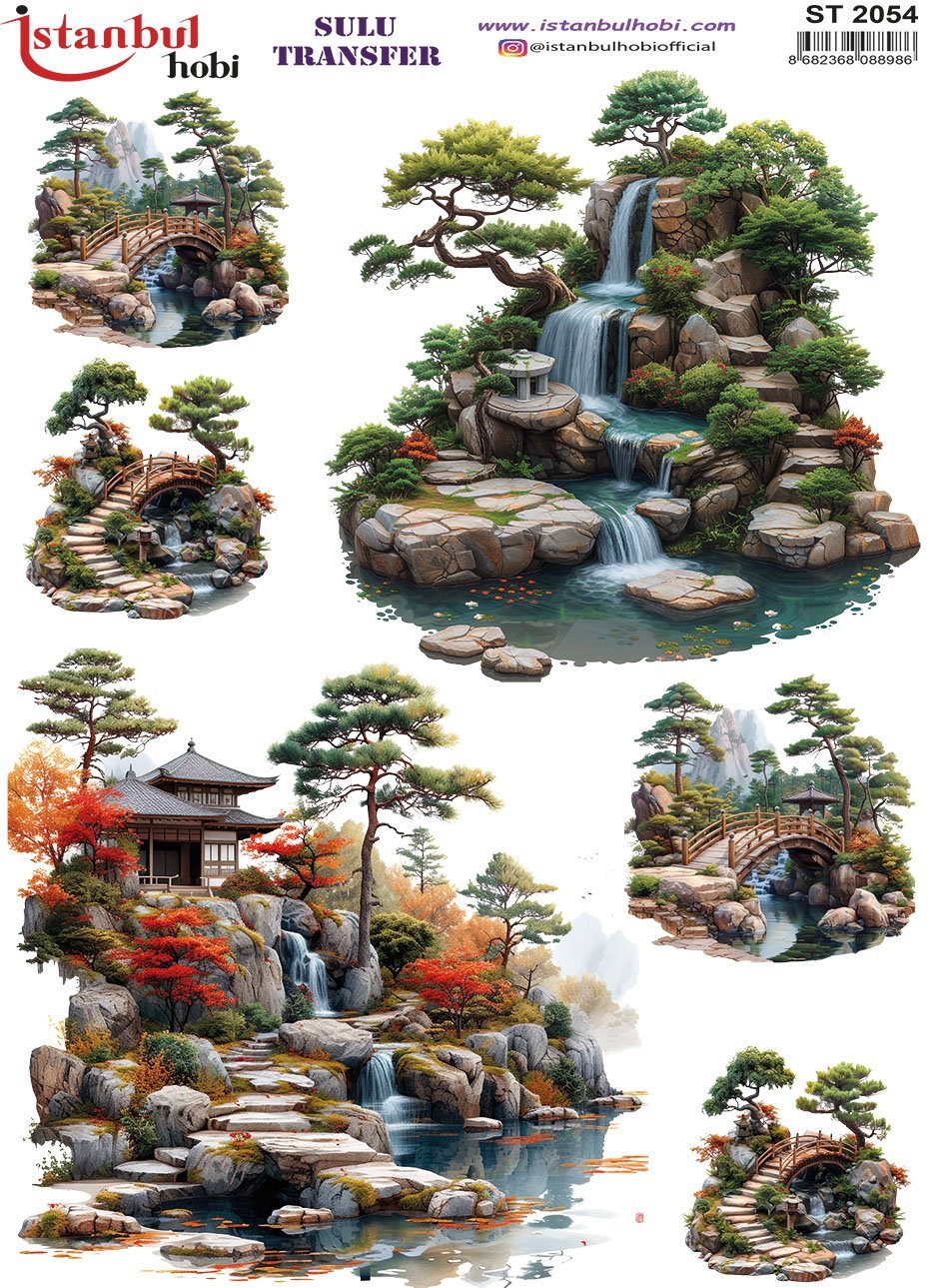 Sulu Transfer Kağıdı 25x35cm ST-2054