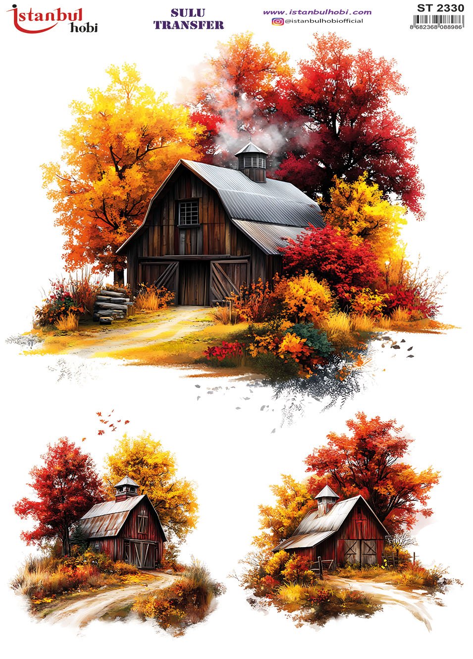 Sulu Transfer Kağıdı 25x35cm ST-2330