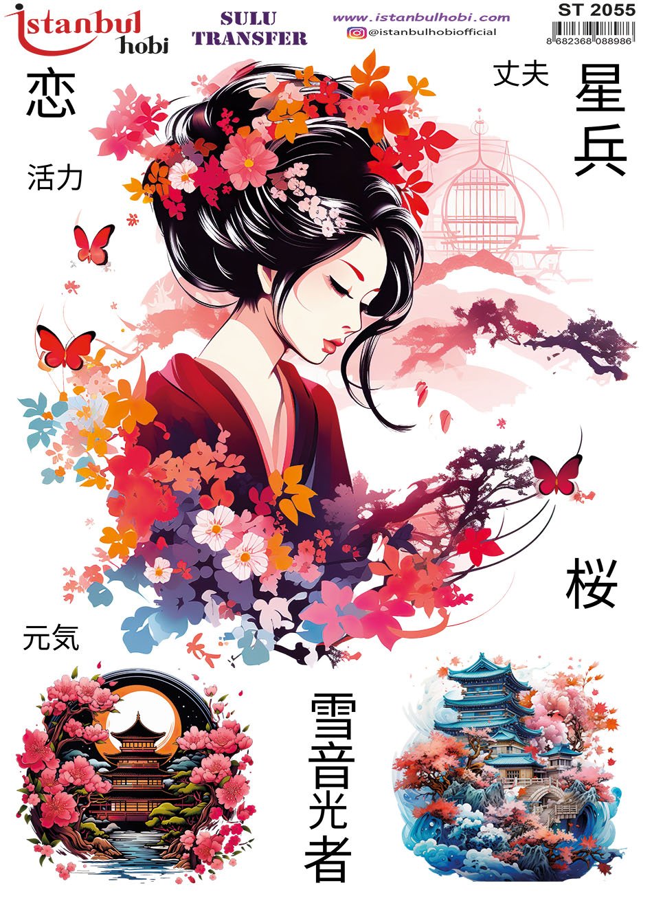 Sulu Transfer Kağıdı 25x35cm ST-2055