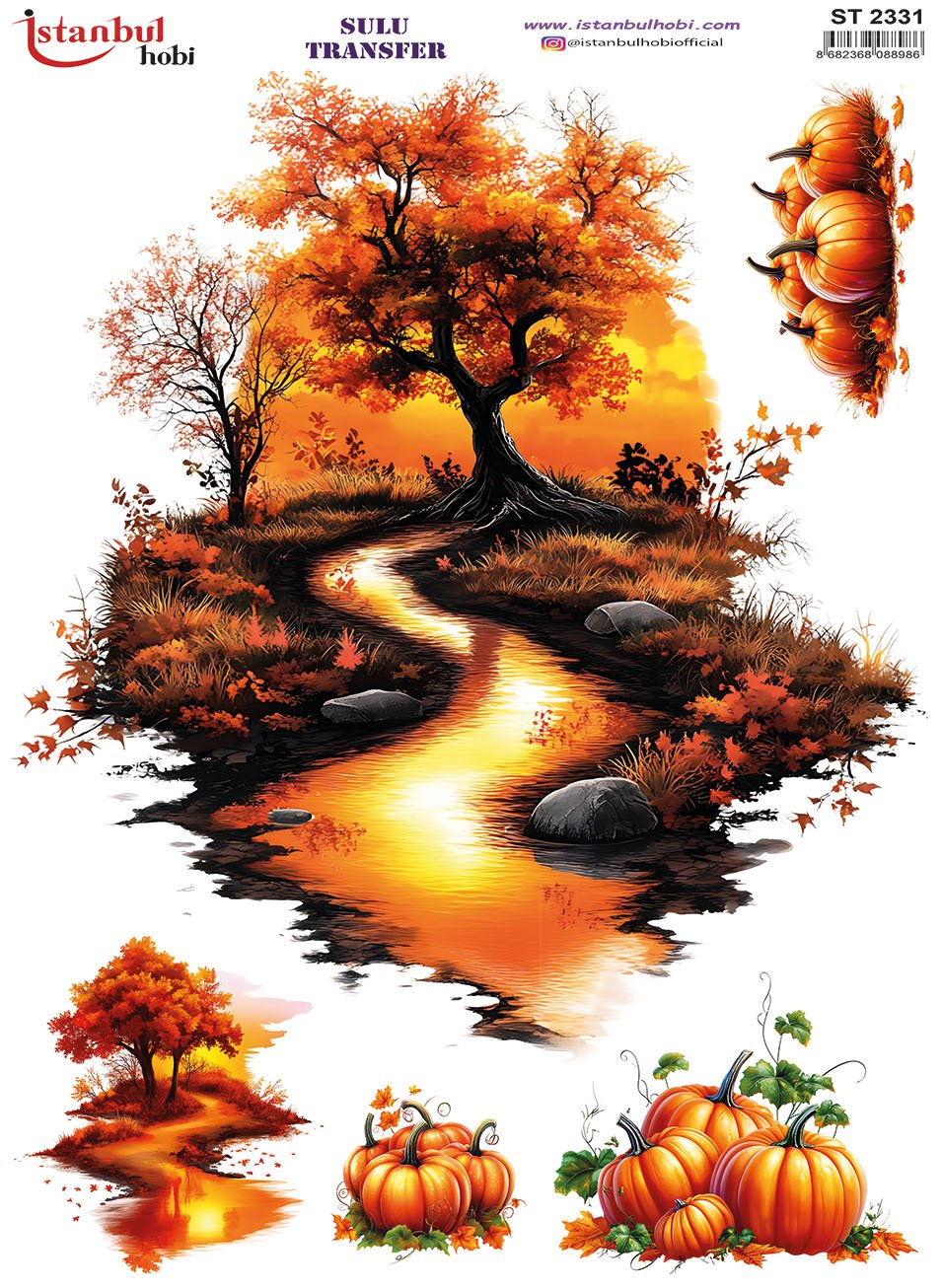 Sulu Transfer Kağıdı 25x35cm ST-2331