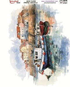 Pirinç Dekopaj Kağıdı 30x42cm PT-3291