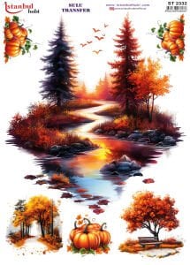 Sulu Transfer Kağıdı 25x35cm ST-2332