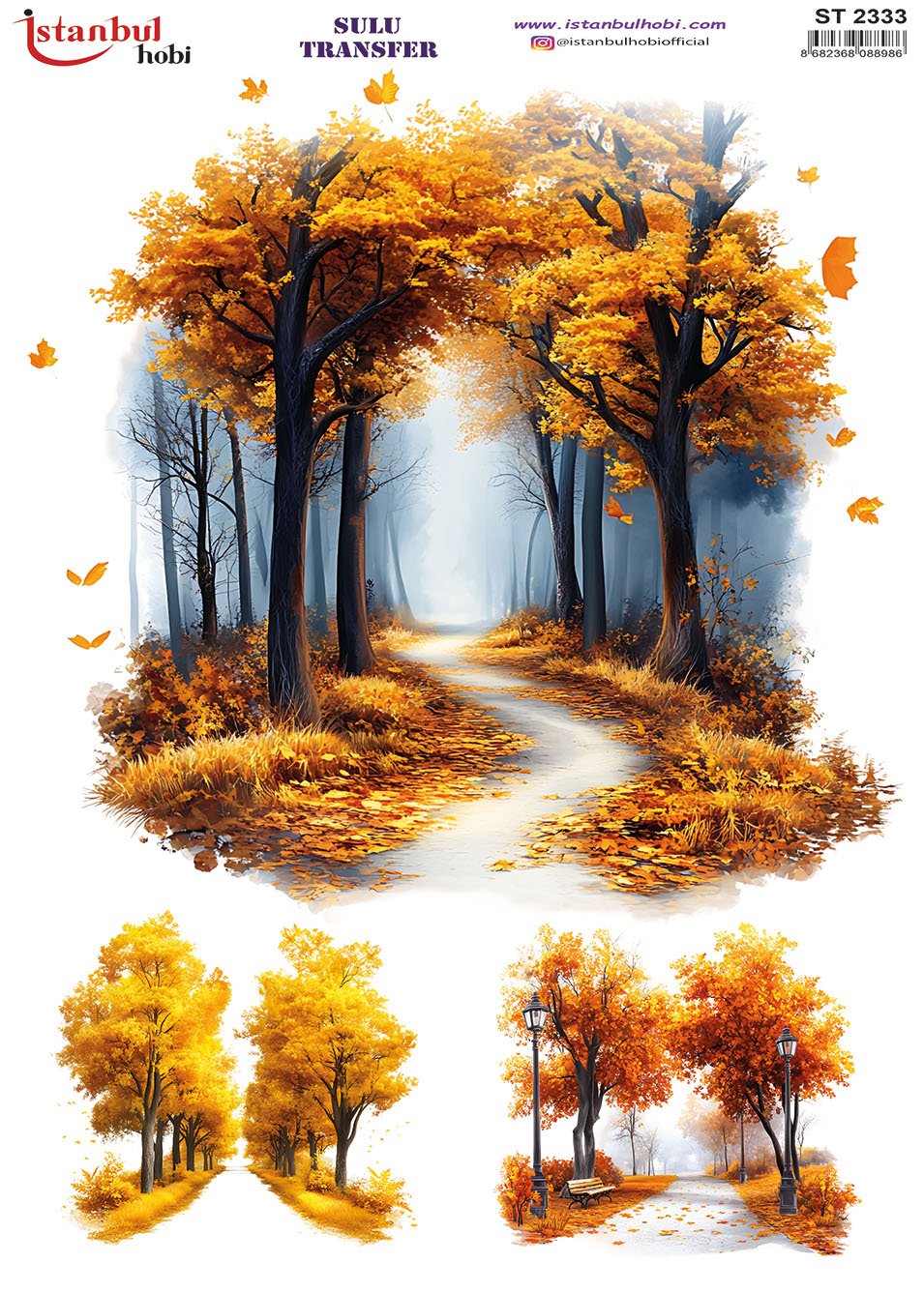 Sulu Transfer Kağıdı 25x35cm ST-2333