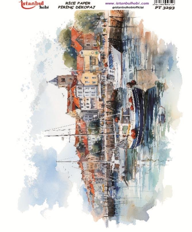 Pirinç Dekopaj Kağıdı 30x42cm PT-3293