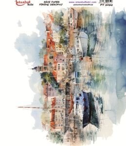 Pirinç Dekopaj Kağıdı 30x42cm PT-3294