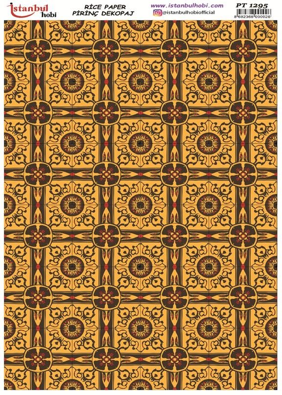 Pirinç Dekopaj Kağıdı 30x42cm PT-1295